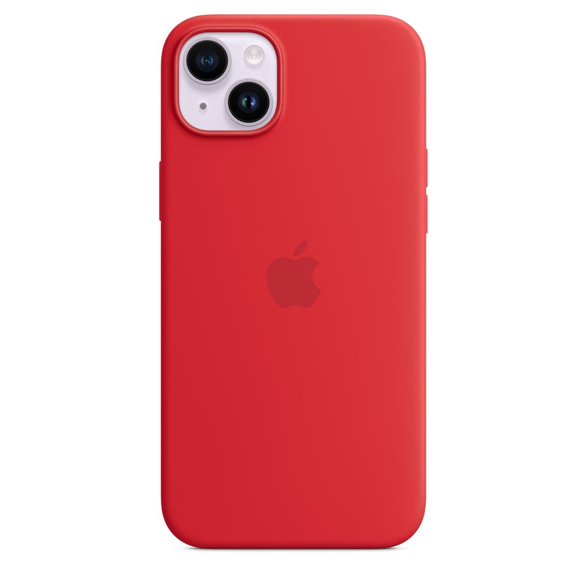 iphone 14 pro silicone case red